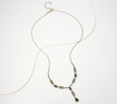 Connemara Marble Diamonique Country Estate Necklace, 18"L